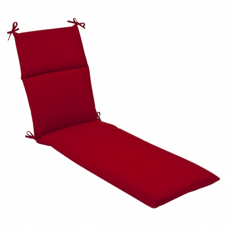 . 355580 Pompeii Red Chaise Lounge Cushion