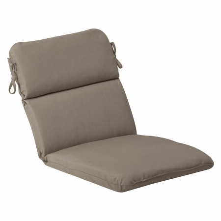 . 385150 Solar Linen Rounded Corners Chair Cushion