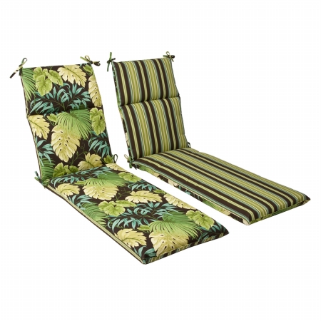 . 353562 Tropique|lyndhurst Green Chaise Lounge Cushion