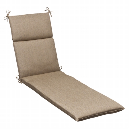 . 391168 Sunbrella Linen Tan Chaise Lounge Cushion