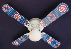 42fan-mlb-chc Mlb Chicago Cubs Baseball Ceiling Fan 42 In.