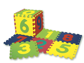 Chenille Kraft Company Ck-4382 Wonderfoam Number Puzzle Mat