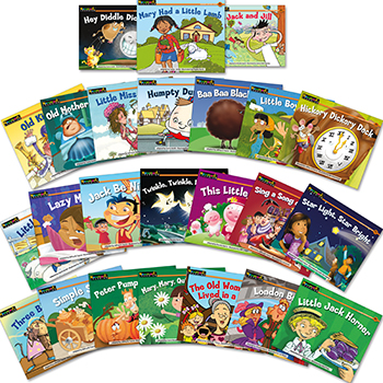 ISBN 9781607199458 product image for NL-1065 Rising Readers Fiction 24 Title Set Volumes 2 & 3 Nursery Rhyme Tales | upcitemdb.com