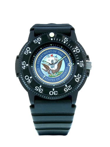 UPC 774397505003 product image for Del Mar 50500 Mens Navy Military Watches - Black Case | upcitemdb.com