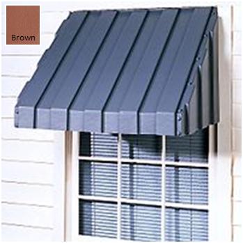 A36br Window Awning 36 In. Brown