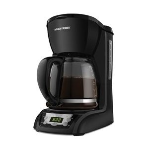 12-cup Programmable Coffeemaker - Black