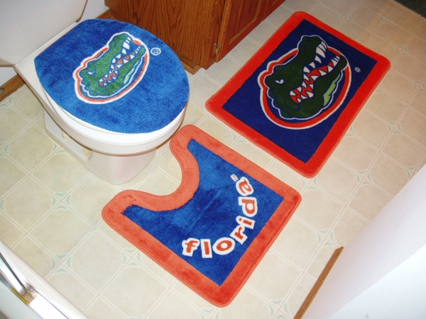 Belle View 10012 Florida Gators 3pc Bath Rugs