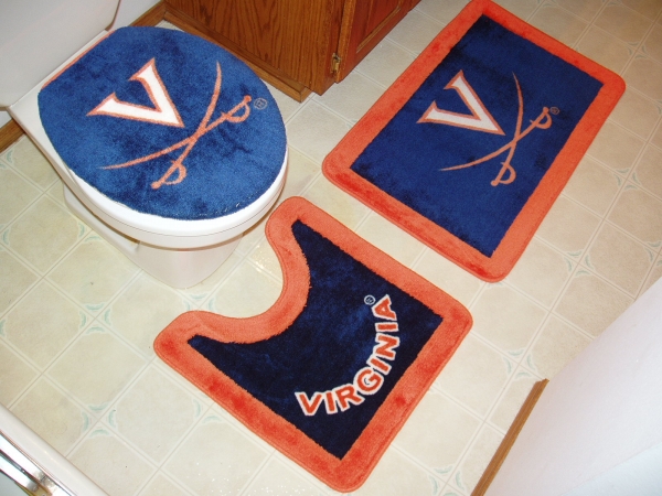 Belle View 10036 Virginia Cavaliers 3pc Bath Rugs