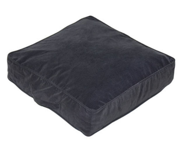 Greendale Home Fashions 5236Charcoal 20 in. Square Floor Pillow  Omaha  Charcoal