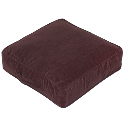 Greendale Home Fashions 5237Merlot 28 in. Square Floor Pillow  Omaha  Merlot