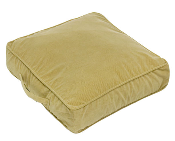 Greendale Home Fashions 5237Buff 28 in. Square Floor Pillow  Omaha  Buff