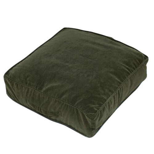 Greendale Home Fashions 5237Olive 28 in. Square Floor Pillow  Omaha  Olive