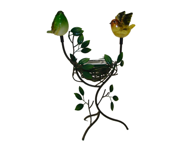 Garden Sun Light M0002 Robins Nesting On The Branch Solar Light Garden Sun Light M0002 Robins Nesting On The Branch Solar Light