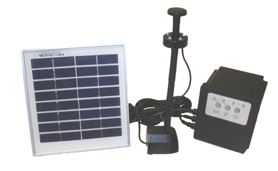 Garden Sun Light APP011B 3 Watt Solar Powered Water Pump Monocrystalline Solar P