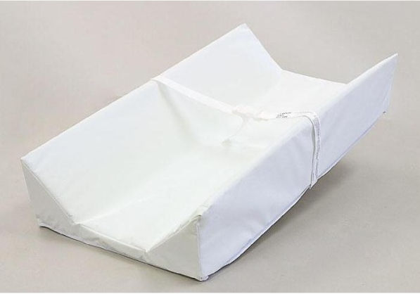 L A Baby 1830-34cpw Commercial Grade Changing Pad With Extra High Sides 34 In. Long- White