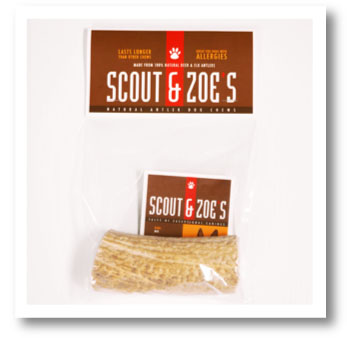 Scout & Zoe's 5504 Xl Natural Antler Dog Chew