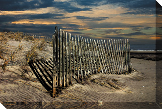 West Of The Wind Weathered - All Weather Outdoor Canvas Art