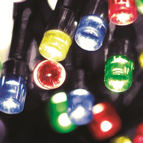 Flipo Group SOL-100LED-MULT Solar String Lights 100 Multi Color LED Lights Flipo Group SOL-100LED-MULT Solar String Lights 100 Multi Color LED Lights