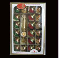 DKSA C1877 Club Pack of 126 Retro Christmas Ornaments and Tree Toppers