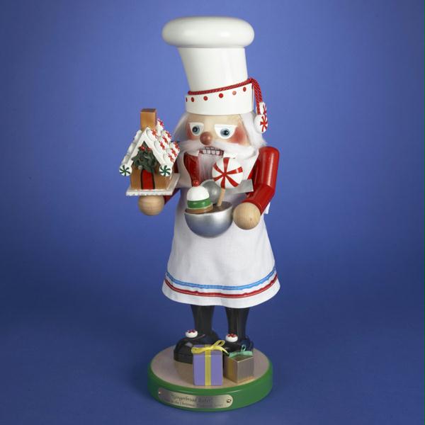 DKSA ES1908SIG 3 Steinbach Gingerbread Baker Limited Edition Signed Nutcrackers 