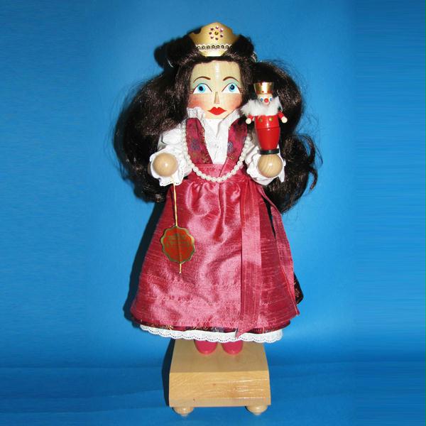 DKSA ES1957 17 in. Authentic Karla Steinbach 50th Birthday Queen of Nutcrackers 
