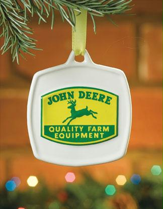 Encore 615860 QUALITY John Deere Christmas Ornament 1950 Vintage Quality Farm Eq