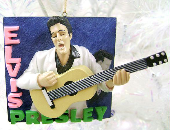 KSA EP0108 GUITAR Elvis Presley 3D Debut Album Cover Christmas Ornament No. RK0001