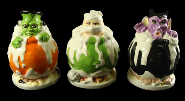 LOI 20903 Club Pack of 36 Mummy#44; Frankenstein and Vampire Halloween Figures 5