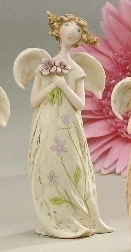 RINC 41982 Pack Of 12 Months Of The Year February Angel Blossoms Figures 4 in.