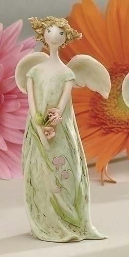 RINC 41984 Pack Of 12 Months Of The Year April Angel Blossoms Figures 4 in.