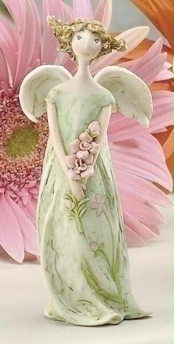 RINC 41987 Pack Of 12 Months Of The Year July Angel Blossoms Figures 4 in.