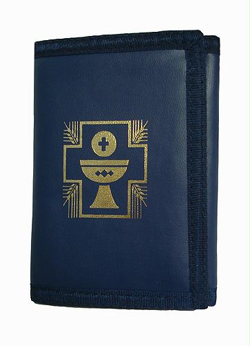 Roman 12158W Boys First Communion Holy Eucharist Blue Wallet Gift No. 12158W