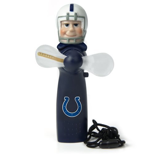 SCS 03397 Pack of 2 NFL Indianapolis Colts Magical LED LightUp Portable Fans