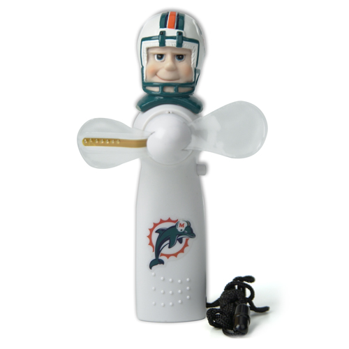 SCS 03400 Pack of 2 NFL Miami Dolphins Magical LED LightUp Portable Fans