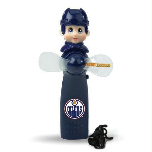 SCS 03651 Pack of 2 NHL Hockey Edmonton Oilers Magical LED LightUp Portable Fans