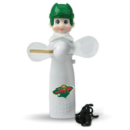 SCS 03654 Pack of 2 NHL Hockey Minnesota Wild Magical LED LightUp Portable Fans