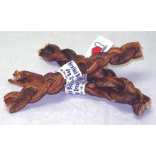 ODonnell Industries 227001 7 in. Braided Bully Sticks Dog Treats 3 Pack