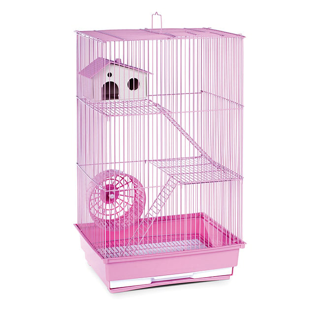 Prevue Hendryx Three Story Hamster & Gerbil Cage- Lilac