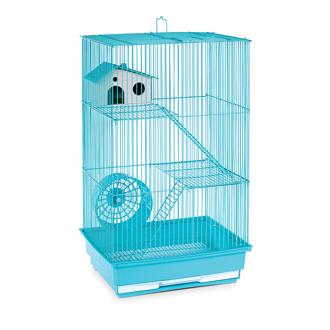 Prevue Hendryx Three Story Hamster & Gerbil Cage- Mint Green