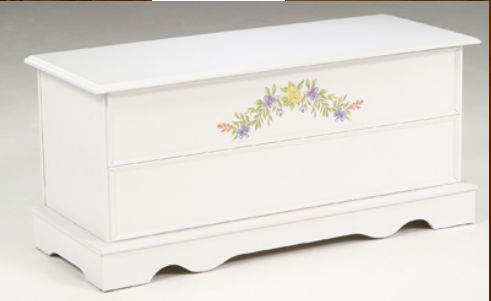 Bernards 7306 White Cedar Chest