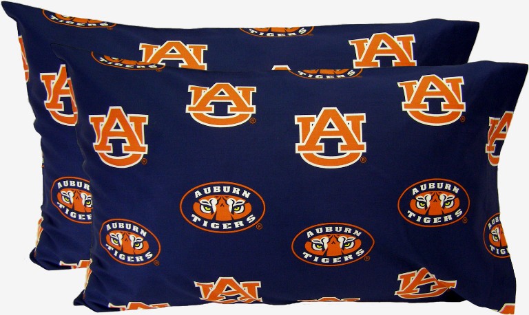 Aubpcstpr Auburn Printed Pillow Case- Set Of 2- Solid