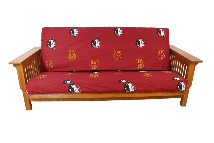 College Covers FSUFC FSU Futon Cover Full Size fits 8 and 10 inch mats