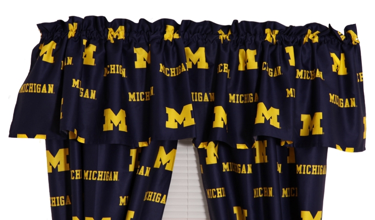 Miccvl Michigan Printed Curtain Valance- 84 X 15