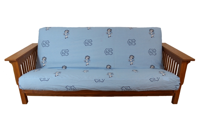 Unc Futon Cover- Full Size Fits 8 And 10 Inch Mats