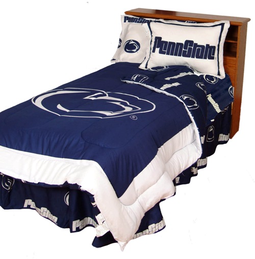 Psucmfl Penn State Reversible Comforter Set -full