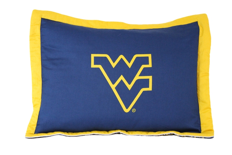 Wvash West Virginia Printed Pillow Sham