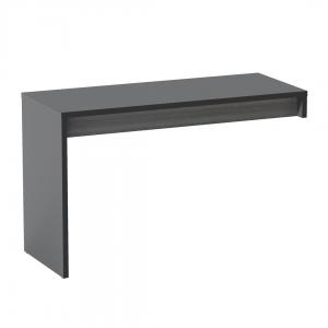 Mfi Nexera Distribution 211306 Reversible Desk Panel - For 211206 - Black Melamine