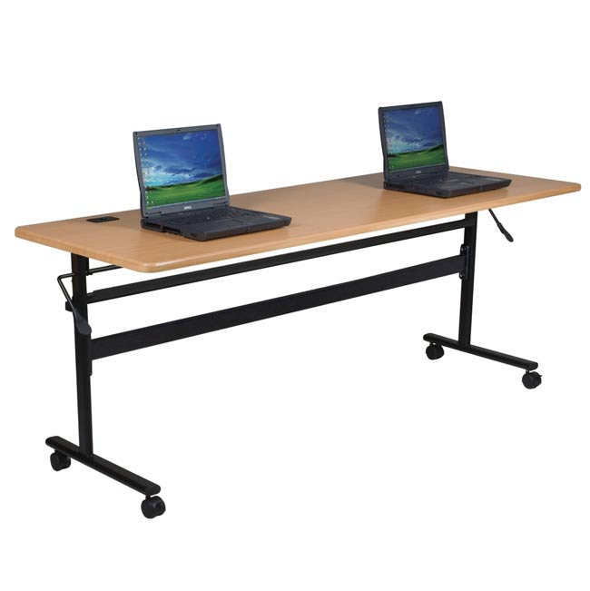 60 In. X 24 In. Economy Flipper Training Rectangle Table