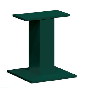 14.5 In. H Replacement Pedestal - Green