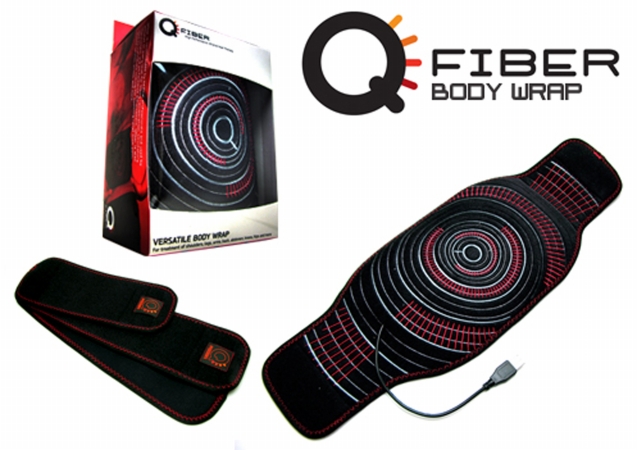 Qfiber Heat Therapy Body Wrap